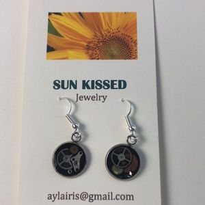 Upcycled Steampunk Earrings